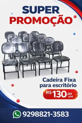 Cadeiras para Escritório Novas de Fábrica (Leia a Descrição)