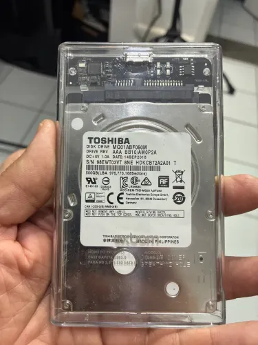 Hd externo ou interno para notebook 500gb Sara