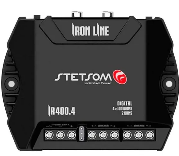Módulo Amplificador Stetsom Iron Line Ir 400.4 400w Rms 4 Ch