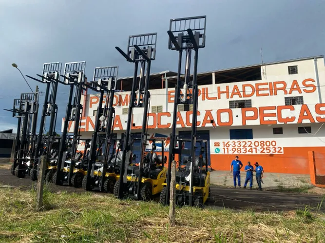 Empilhadeiras NOVAS ZERO Hyster Yale Clark Hyster Toyota Hangcha