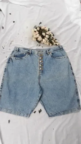 Bermuda  Jeans  Plus Size Feminino