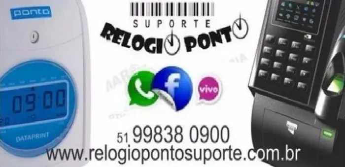 relogio ponto poa e regiao