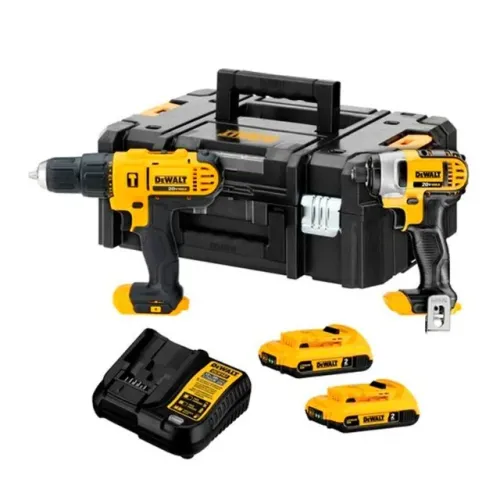 Combo Parafusadeira/Furadeira de Impacto DCD776 + Parafusadeira de Impacto DCF885 a Bateri