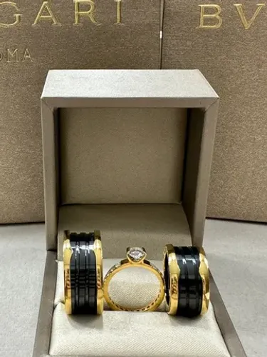 Bvlgari ouro 18 k garantia vitalicia