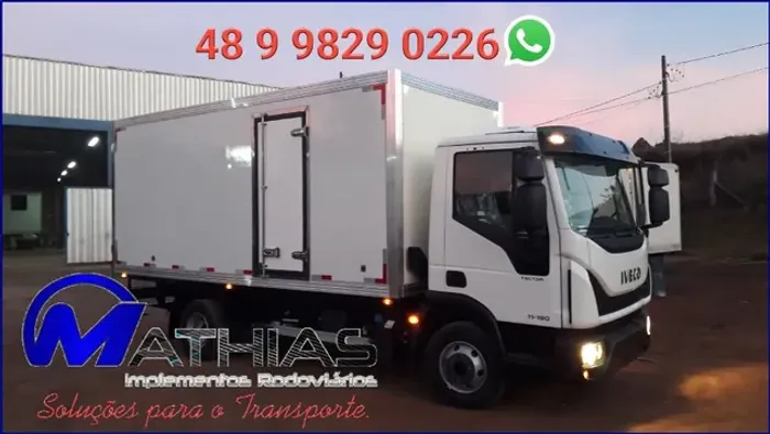 Camara fria para caminhão 3/4  Comprimento 6.20m  Semi nova