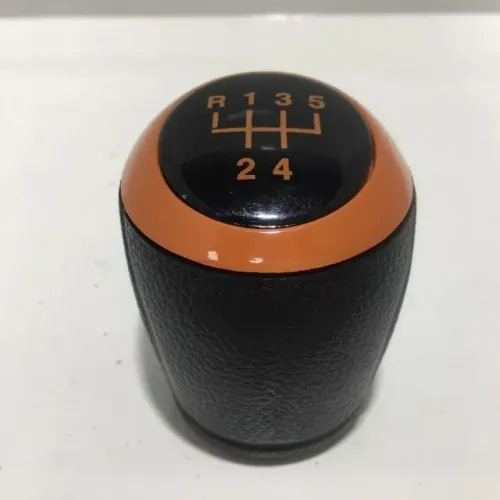 Bola Câmbio Esportiva Chevrolet Onix / Cobalt / Prisma / Spin / Sonic -Laranja - 5 Marchas