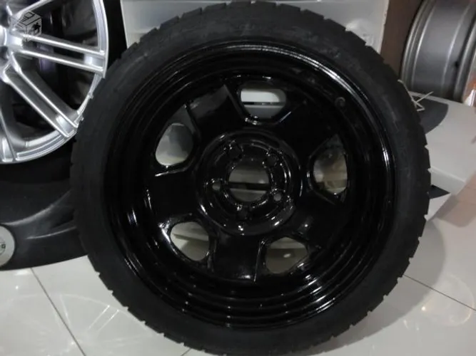 Roda Bmw e MERCEDES Estepe Aço ARO 16+pneus 115/70/16 novo
