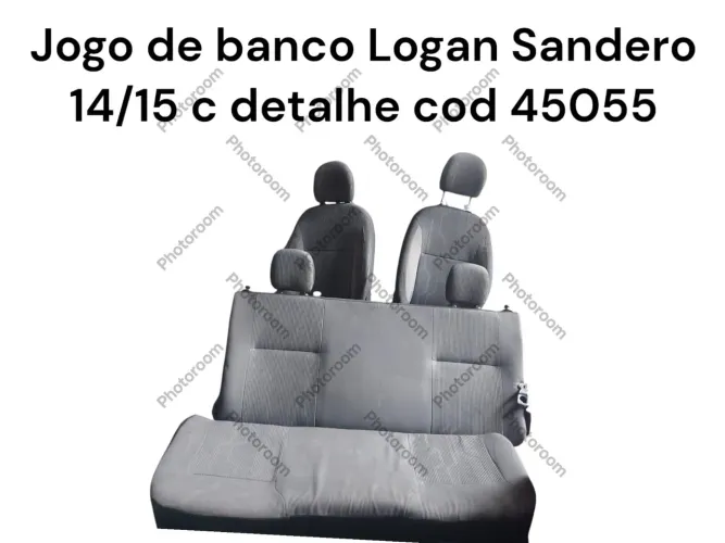 Jogo de Banco Logan Sandero 14/15 Detalhe