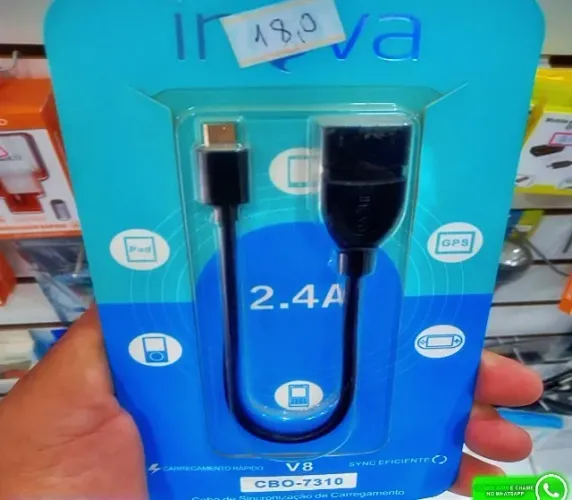 Adaptador Otg Micro usb e Tiipo C