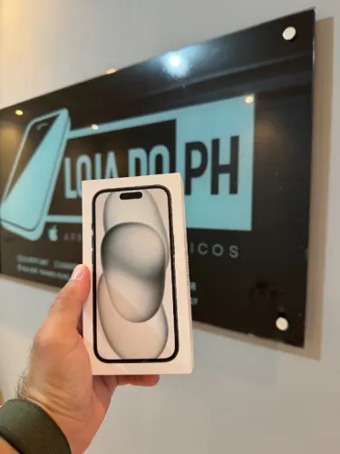 Iphone 15 128gb preto novo lacrado