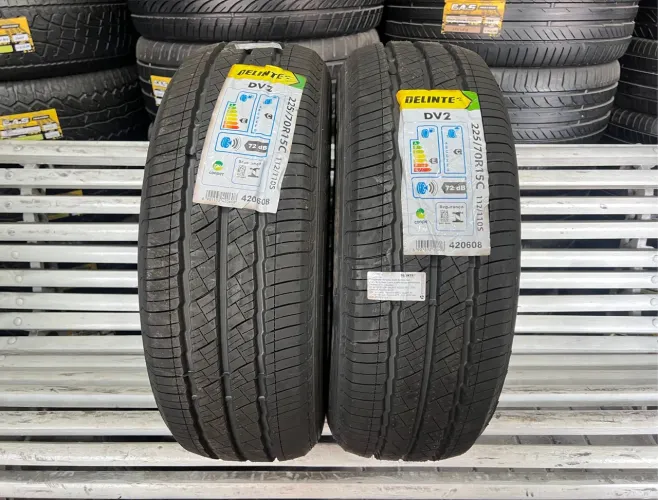 Pneu 225/70R15C Delinte 8 Lonas NOVO / Pneu 225/70/15C 225/70/15 R$799,00un.