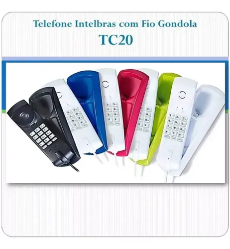 Interfone Com Fio Intelbras Gôndola Tc20 - Interfone