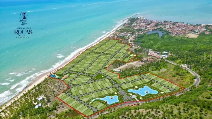 Lotes Pé na Areia Mesal R$689,01- Portal das Rocas Residence
