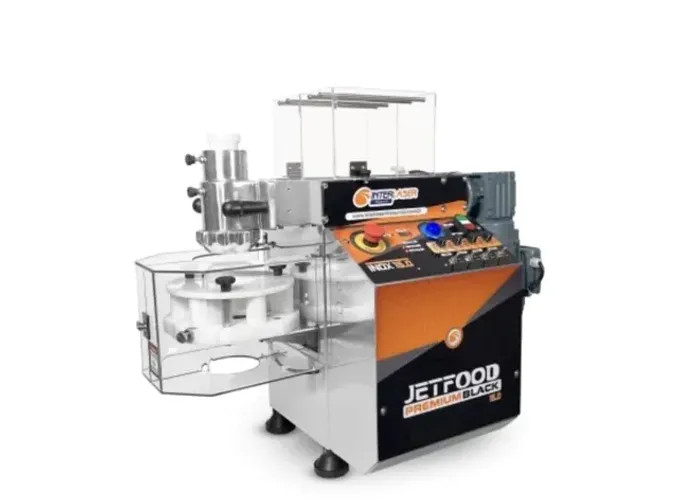 Máquina de fazer salgados compacta print