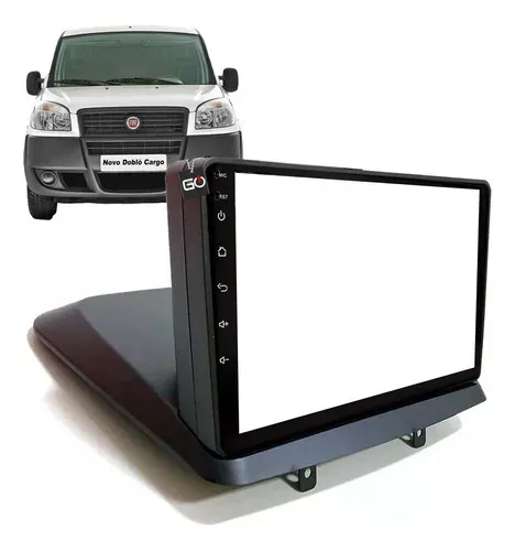 Moldura 2din Painel Multimidia 9 Polegadas Doblo 2000-2022