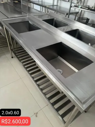 Pia cuba dupla - 02 Metros