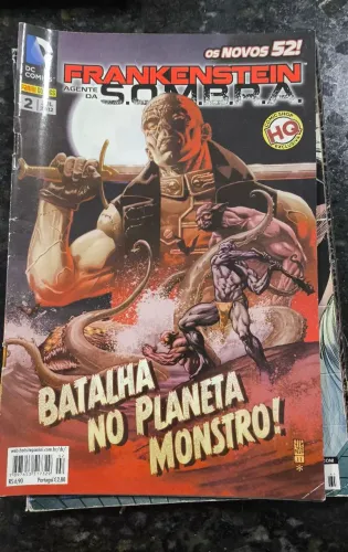 HQ Frankenstein Agente da Sombra #2 - Batalha no Planeta Monstro!