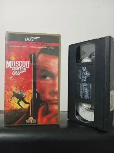 Fita VHS Moscou Contra 007 - James Bond