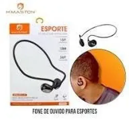 Fone de Ouvido Sem Fio Bluetooth esportivo