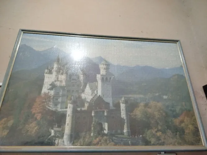 Quadro Decorativo Castelo quebra cabeça 3000 peças