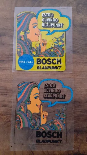 Adesivos Antigos da Bosch