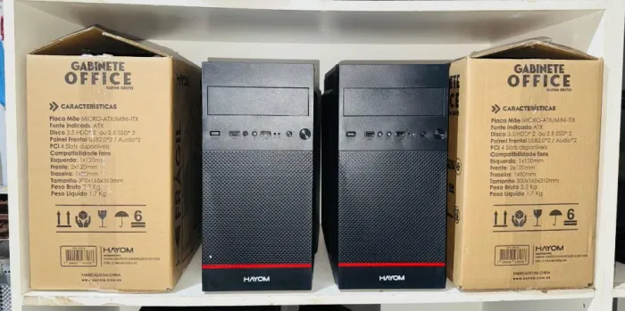 Cpu computador seminivo, i3 3.40ghz, 8gb e 16gb, wifi, som, entregamos e instalamos