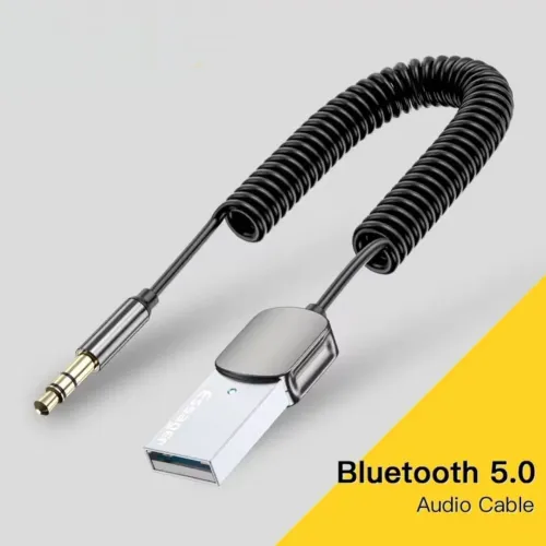 Adaptador Essager Bluetooth 5.0 Original, para Áudio - Plug P2 (Novo)