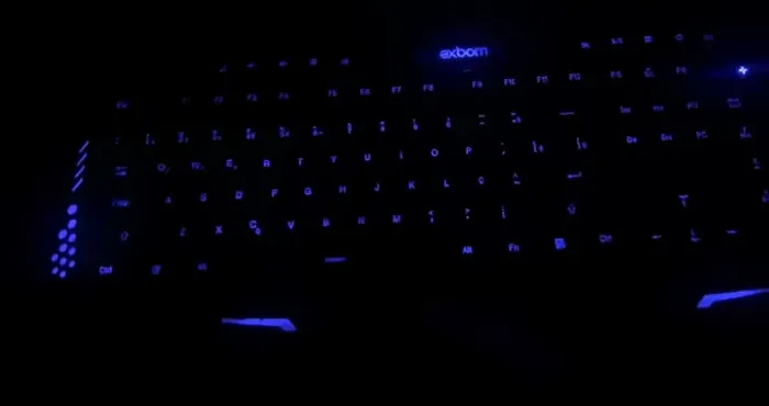 Teclado Retroiluminado exbom ABNT