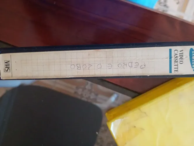 Fita VHS Dublado - Pedro e o Lobo