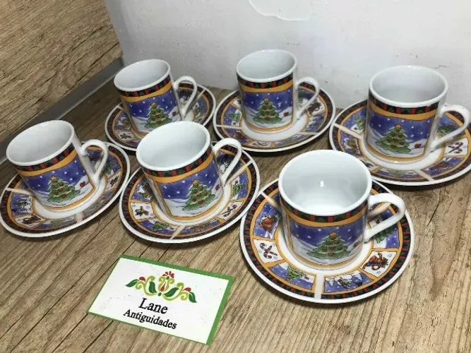 Conjunto de Café Porcelana Italiana