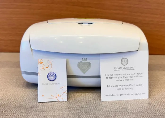 Aquecedor de Lenços Umedecidos Prince Lionheart