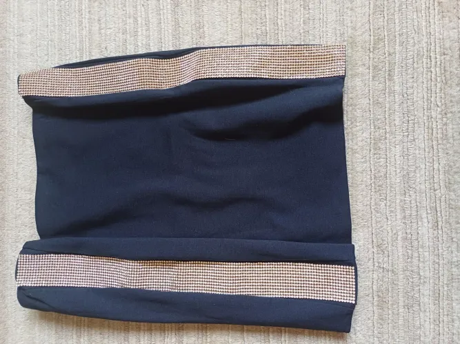 Faixa Tubo Preta com Detalhes