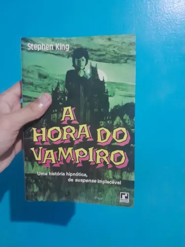 Livro Stephen King A hora do vampiro