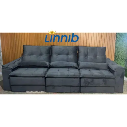 SOFÁ 2.20m 2.40m & 3.05m RETRÁTIL & RECLINÁVEL PAGA SOMENTE NA ENTREGA @LINNIBMÓVEIS