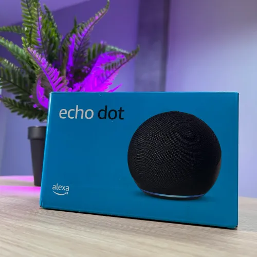Echo Dot Alexa Com Melhor Som Cor Preta - Revenda Autorizada