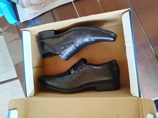 Sapato social masculino gota pé casamento batizado tênis 38