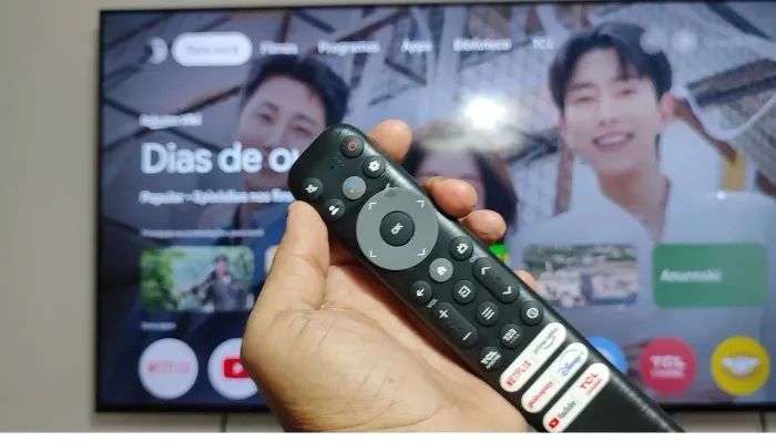 SMART TV COM COMANDO DE VOZ 55 POLEGADAS