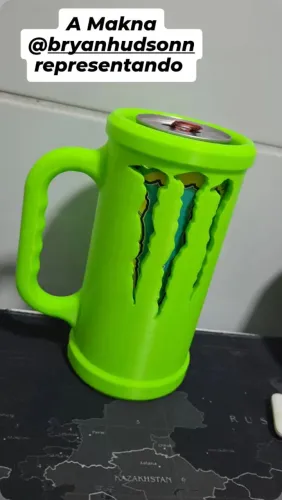 Caneca monster energético 