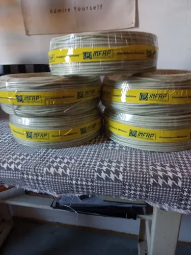 Cabo manga para som automotivo e leds piscina 4x26 awg