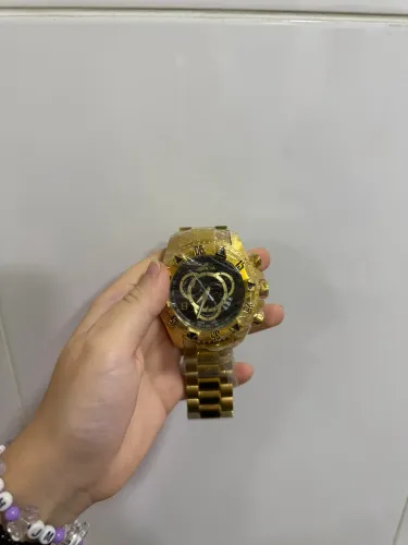 Relógio invicta ouro amarelo 