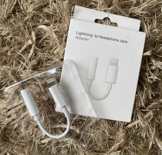 Adaptador para iPhone para fone p2