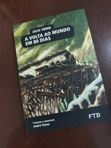 Livro Volta ao Mundo em 80 dias