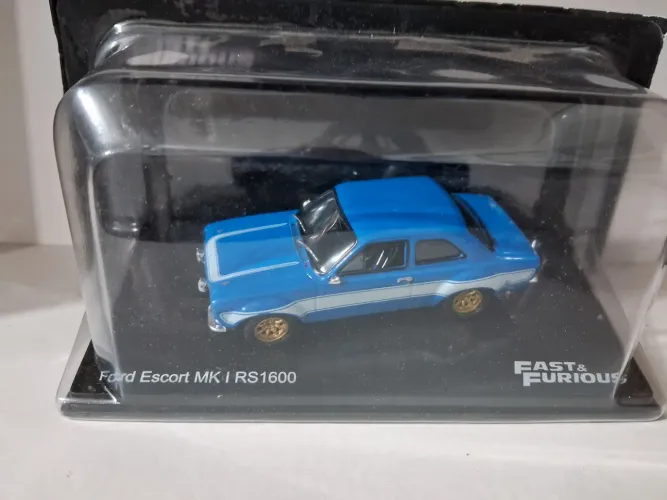 Miniatura Ford Escort MK I RS1600 -Escala 1 43  Fast & Furious