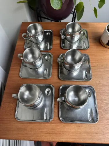 kit para café tramontina em aço inox