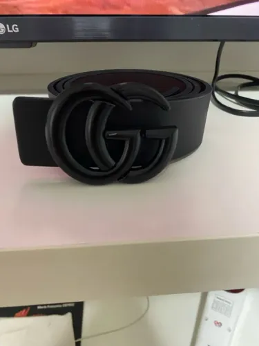 Cinto Gucci preto
