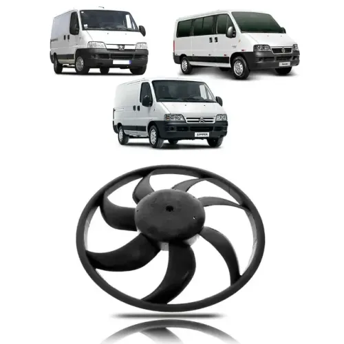 Ventoinha Pequena Sem Motor Ducato Jumper Boxer 2.3
