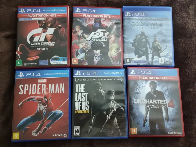 Jogos PS4 diversos títulos