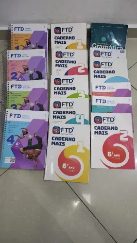 Livros didáticos do 6º ano - FTD - Iônica