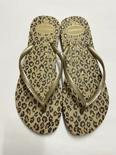 Chinelo havaianas animal print 41-42