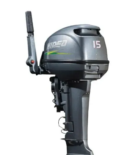 HIDEA 15HP MANCHE RABETA LONGA 2TEMPOS - Motor de popa 